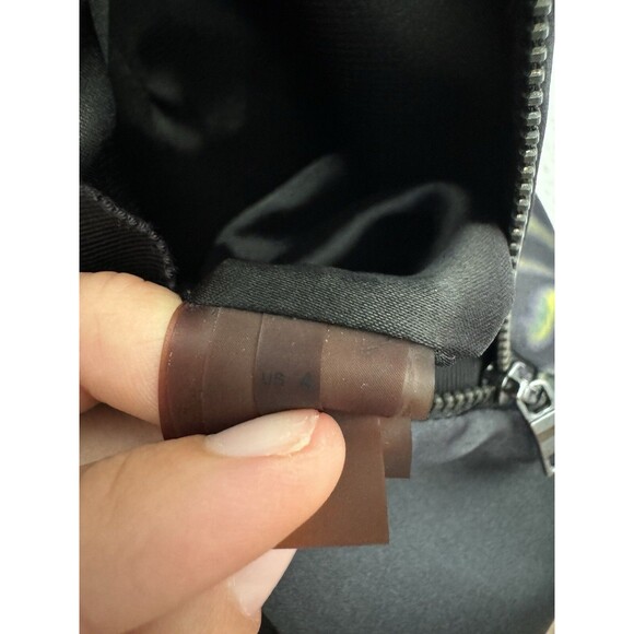 Elie Tahari Women's Black Floral Sleeveless Silk Sheath Dress Special Occasion 4 - Picture 7 of 11